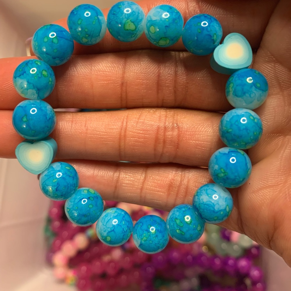 Handmade beaded bracelet